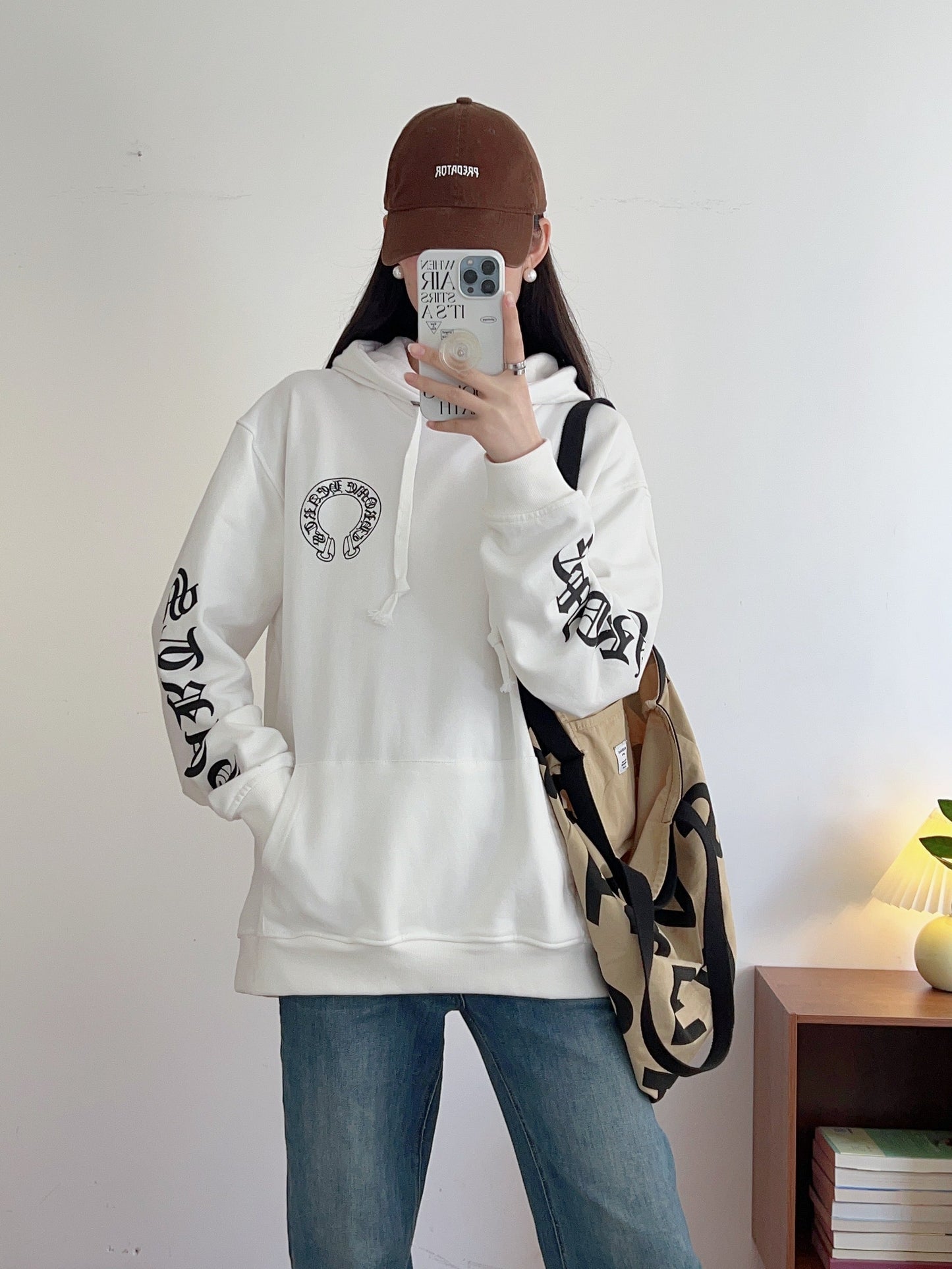 Sweat à capuche Chrome Hearts K5008