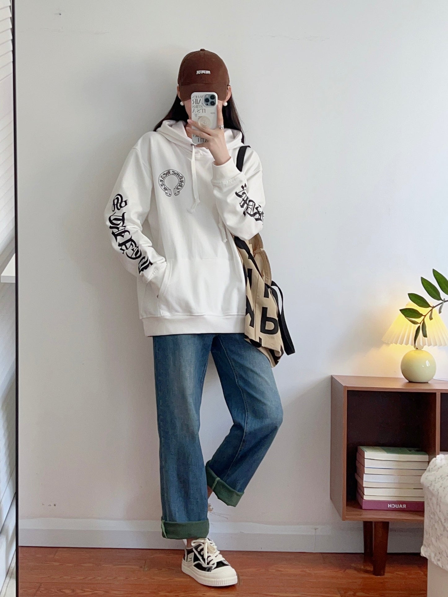 Sweat à capuche Chrome Hearts K5008