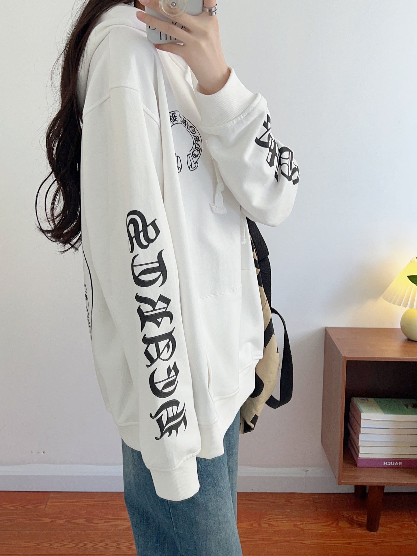 Sweat à capuche Chrome Hearts K5008