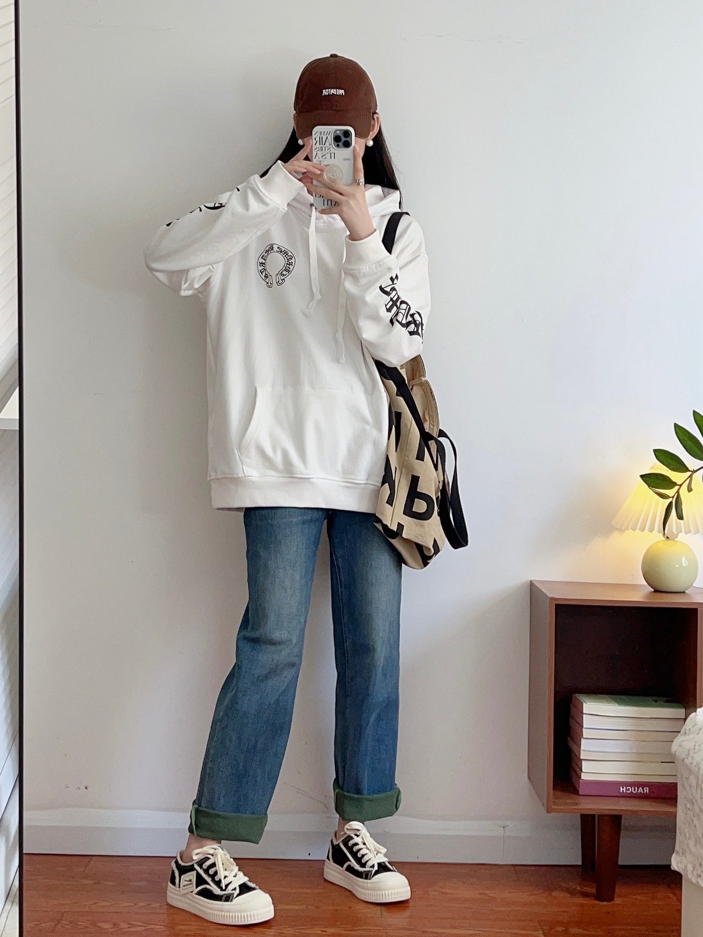 Sweat à capuche Chrome Hearts K5008