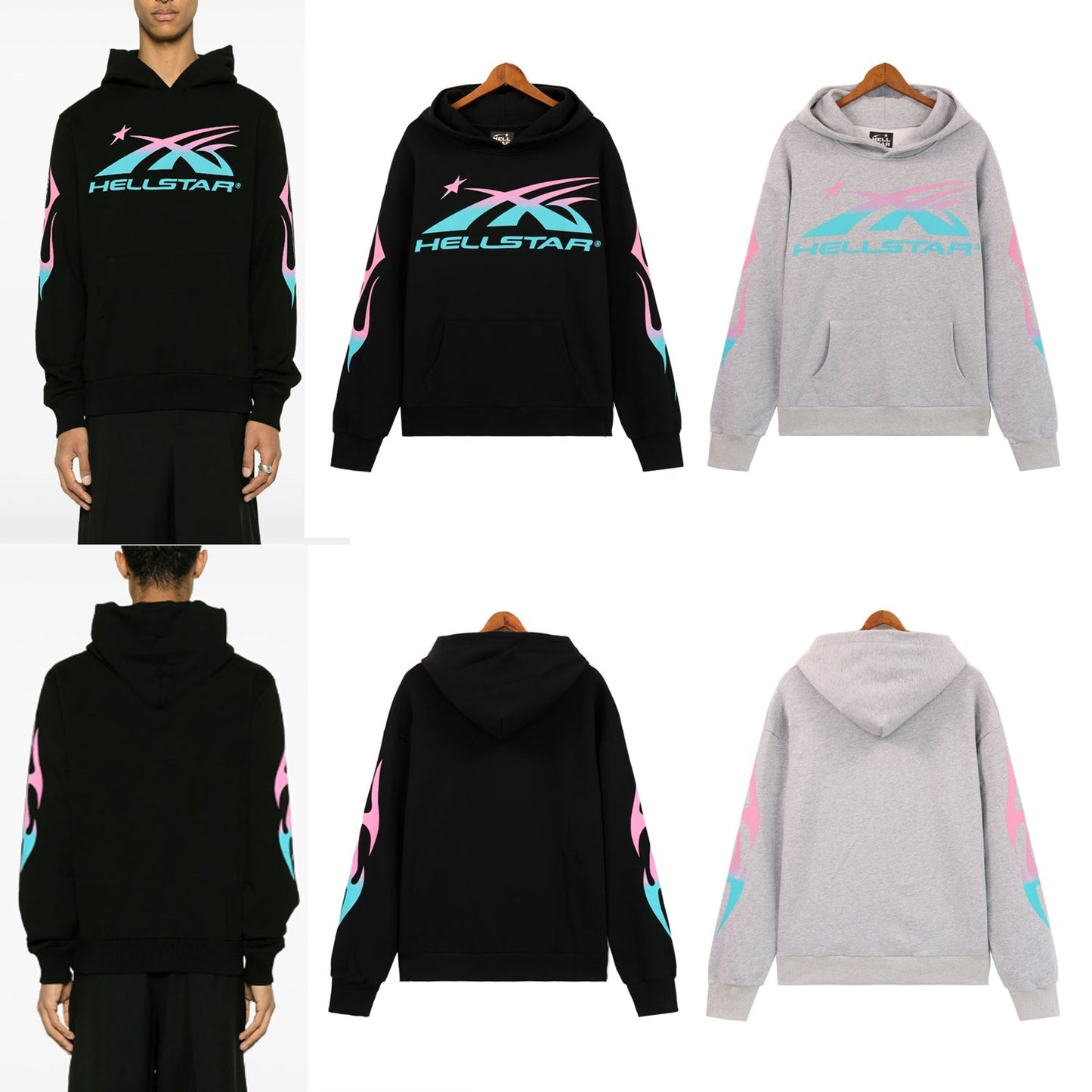 Sweat à capuche Hellstar Sport