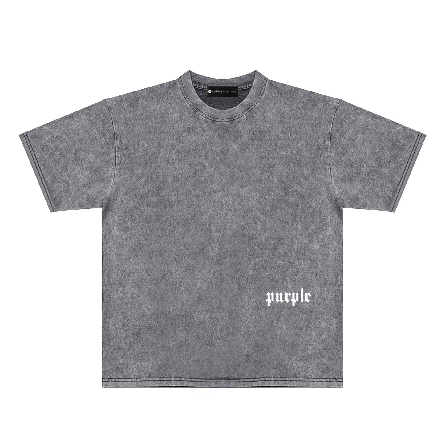 T-shirt violet 2024 « Make Old » PUR106#
