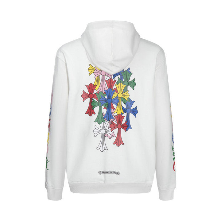 Sweat à capuche zippé Chrome Hearts K5010