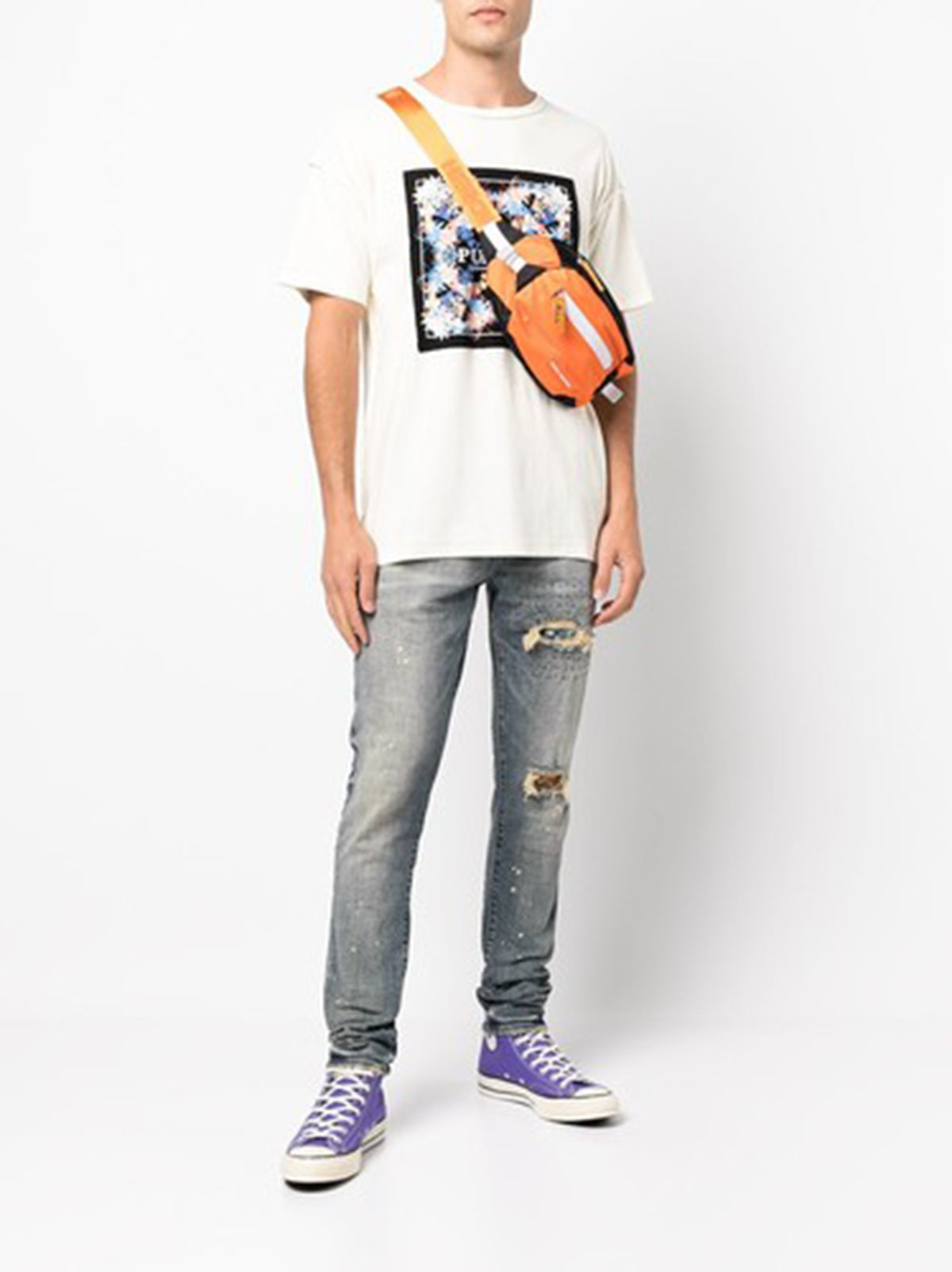 T-shirt violet 2024, nouveau modèle 3003