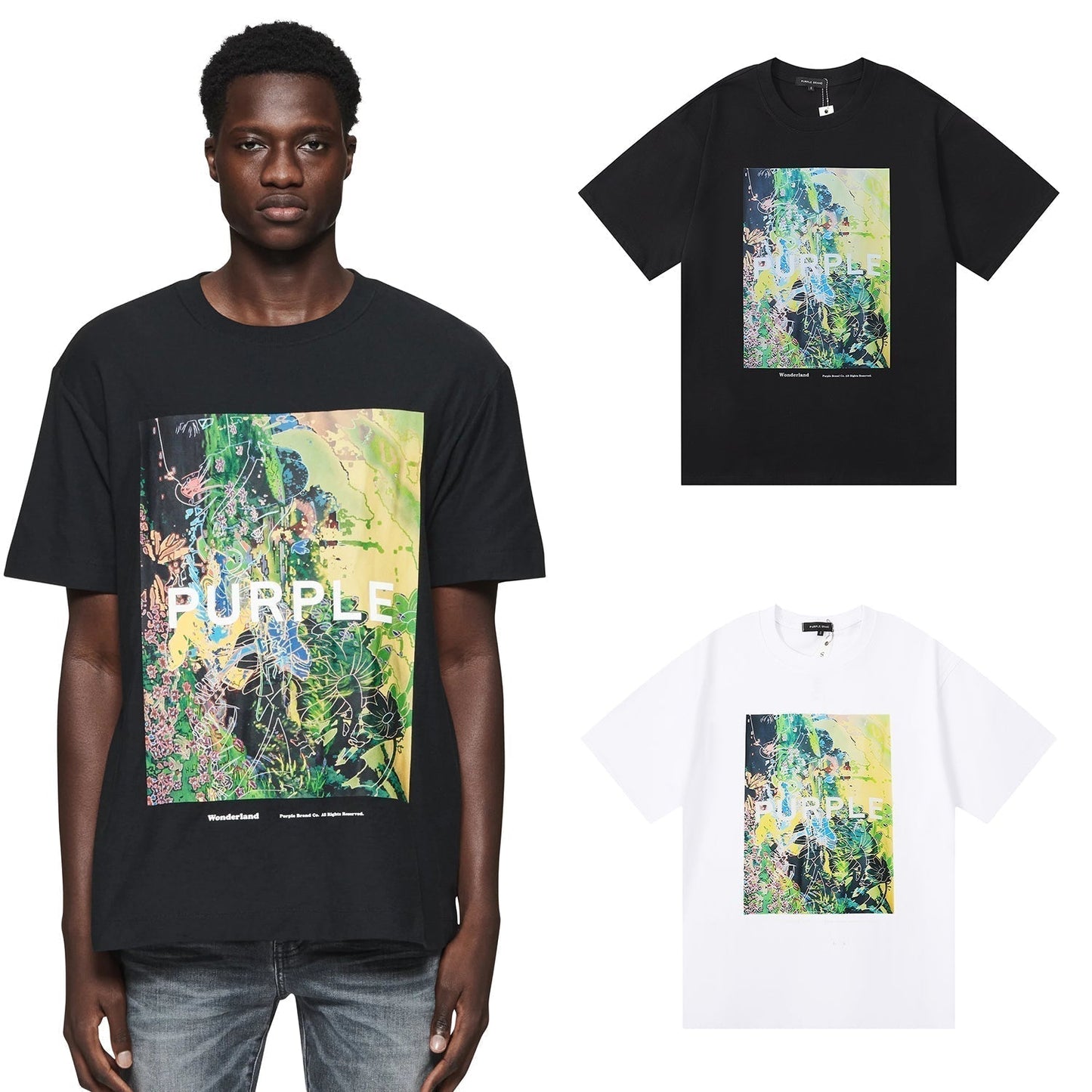 T-shirt violet 2024, nouveau modèle 3022