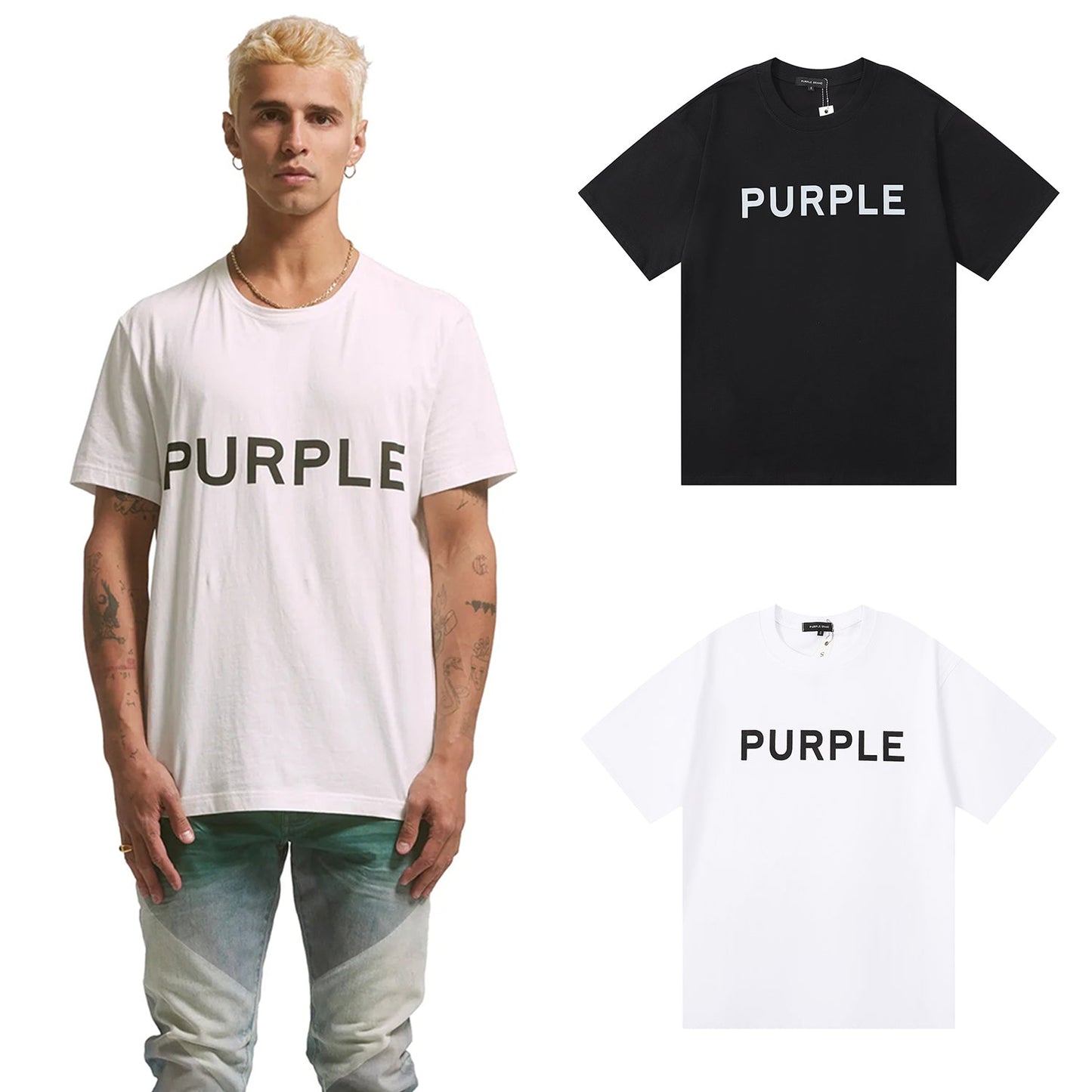 T-shirt violet 2024, nouveau modèle 3012