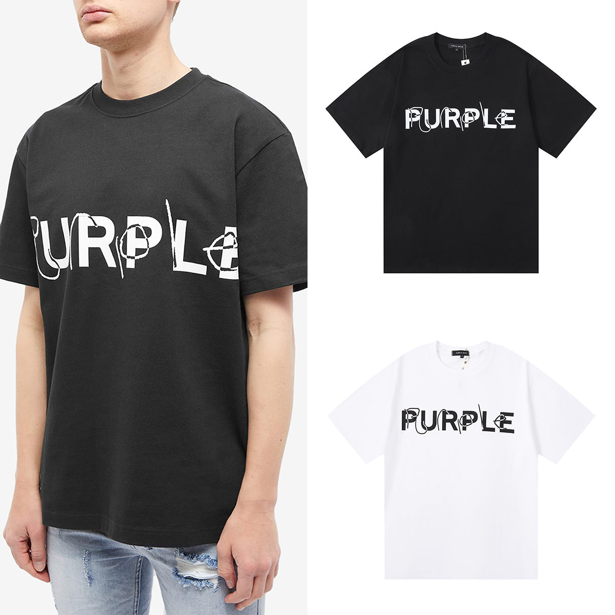 T-shirt violet 2024, nouveau modèle 3001
