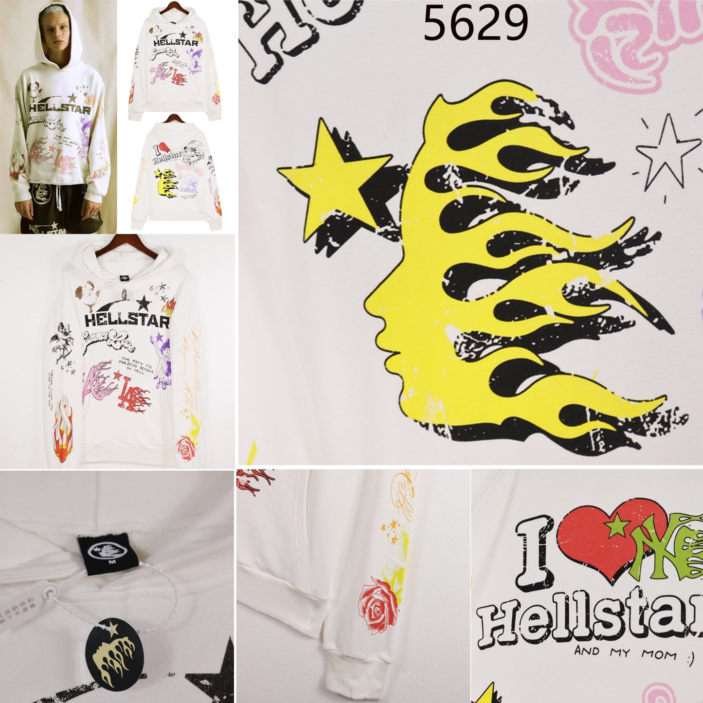 Sweat à capuche Hellstar Sport