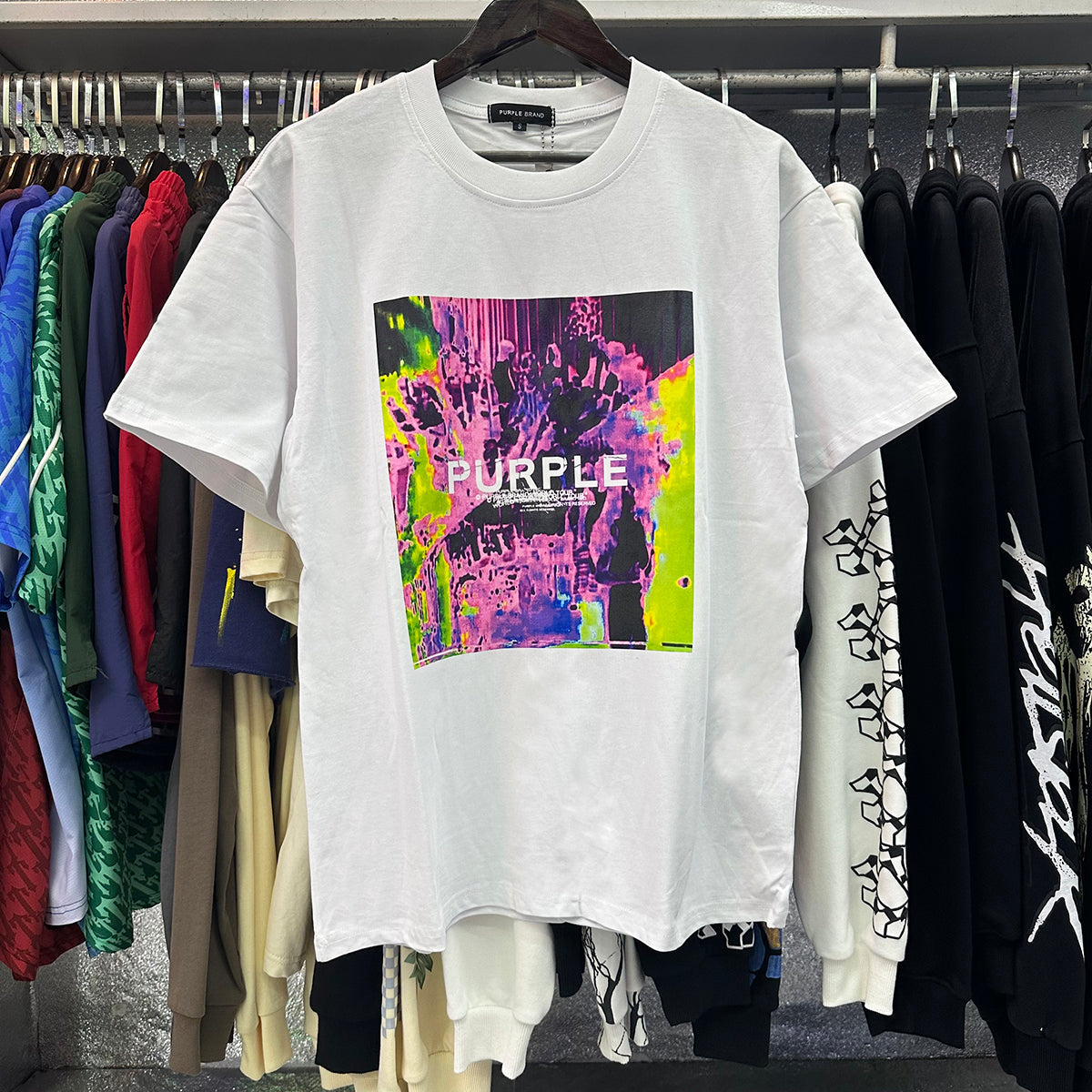 T-shirt violet 2024, nouveau modèle 3002