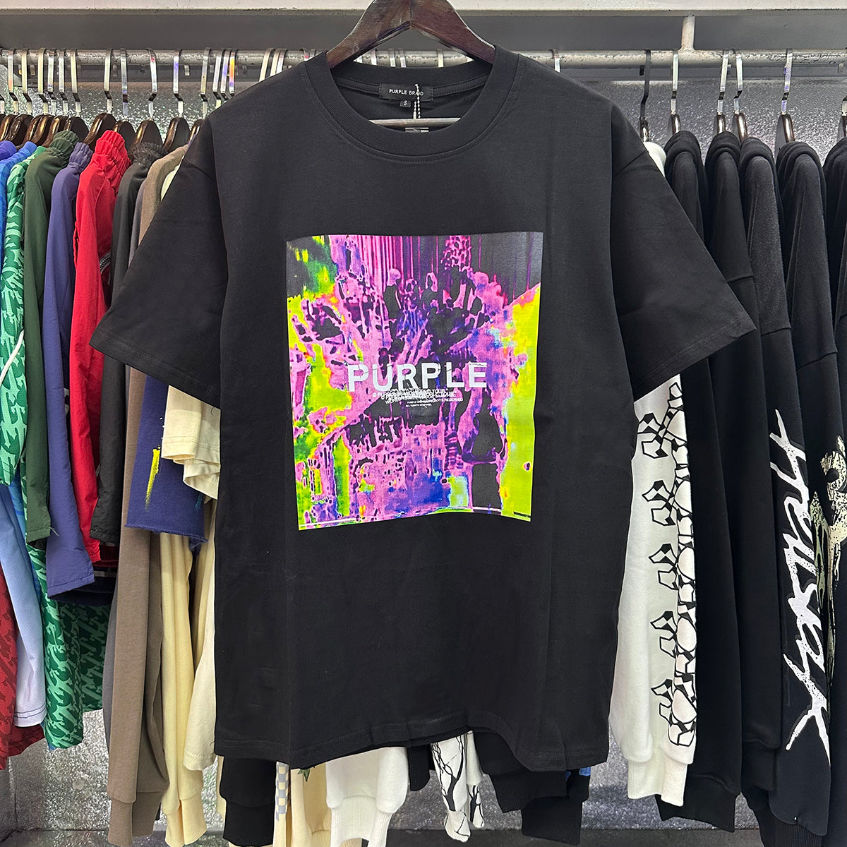 T-shirt violet 2024, nouveau modèle 3002