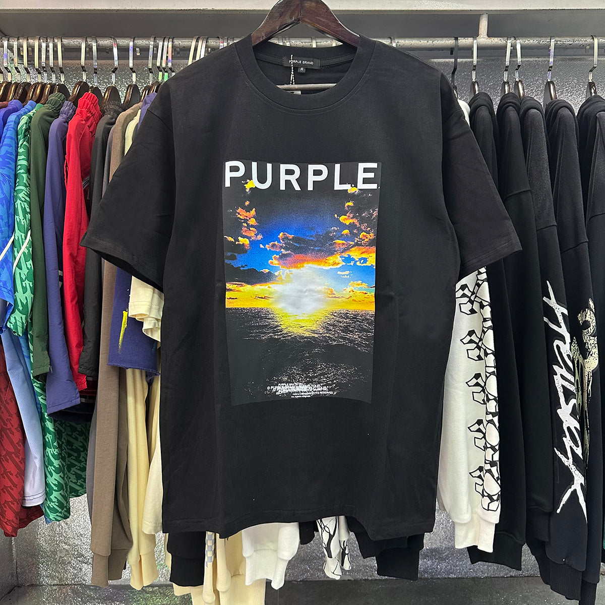T-shirt violet 2024, nouveau modèle 3007