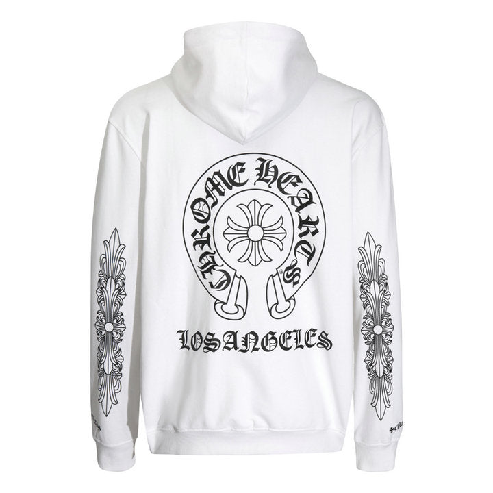 Chrome Hearts Kapuzenjacke mit Reißverschluss K5009