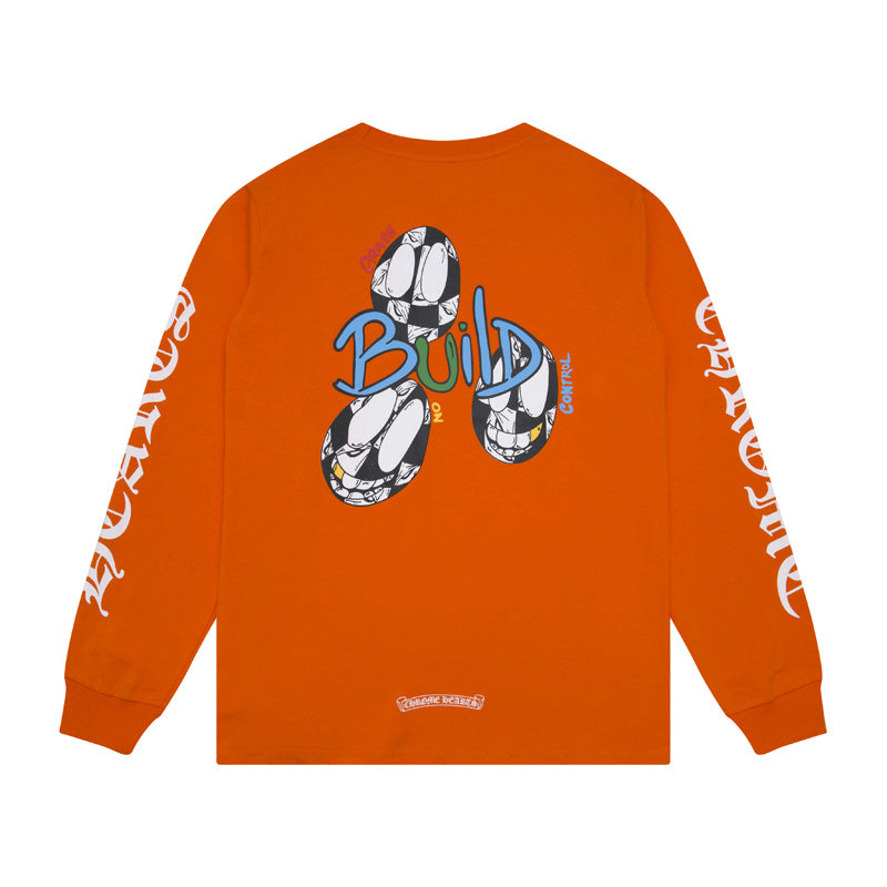 Sweat-shirt à manches longues Chrome Hearts pour homme K8012