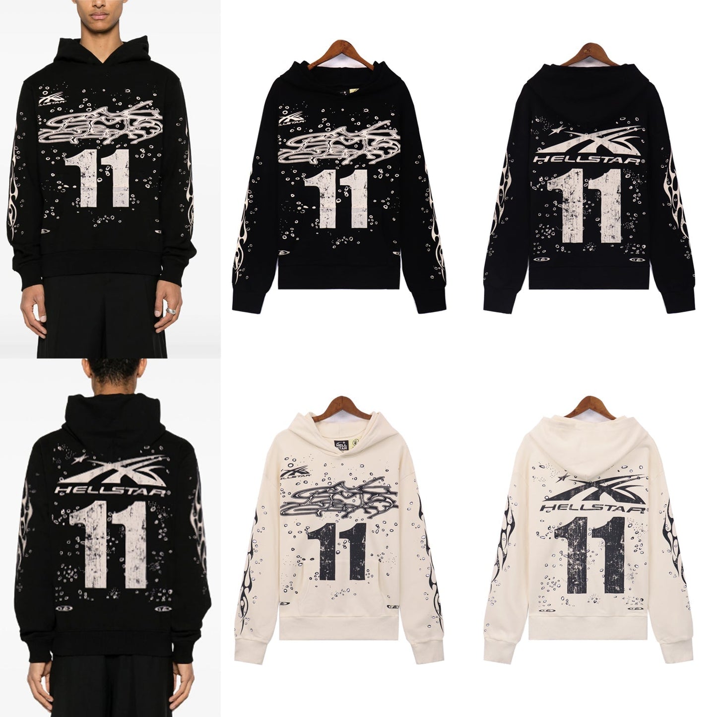 Sweat à capuche Hellstar Sport