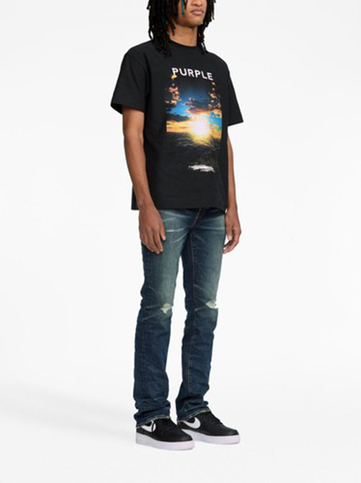 T-shirt violet 2024, nouveau modèle 3007