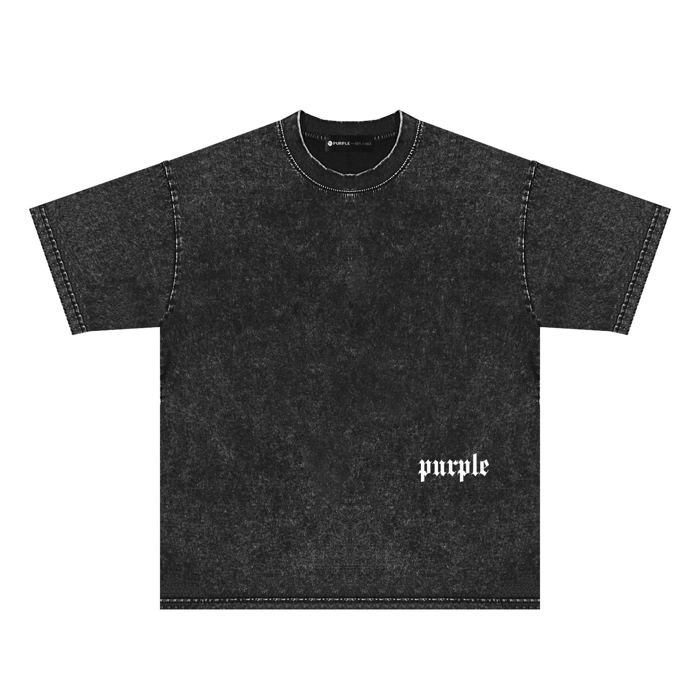 T-shirt violet 2024 « Make Old » PUR106#