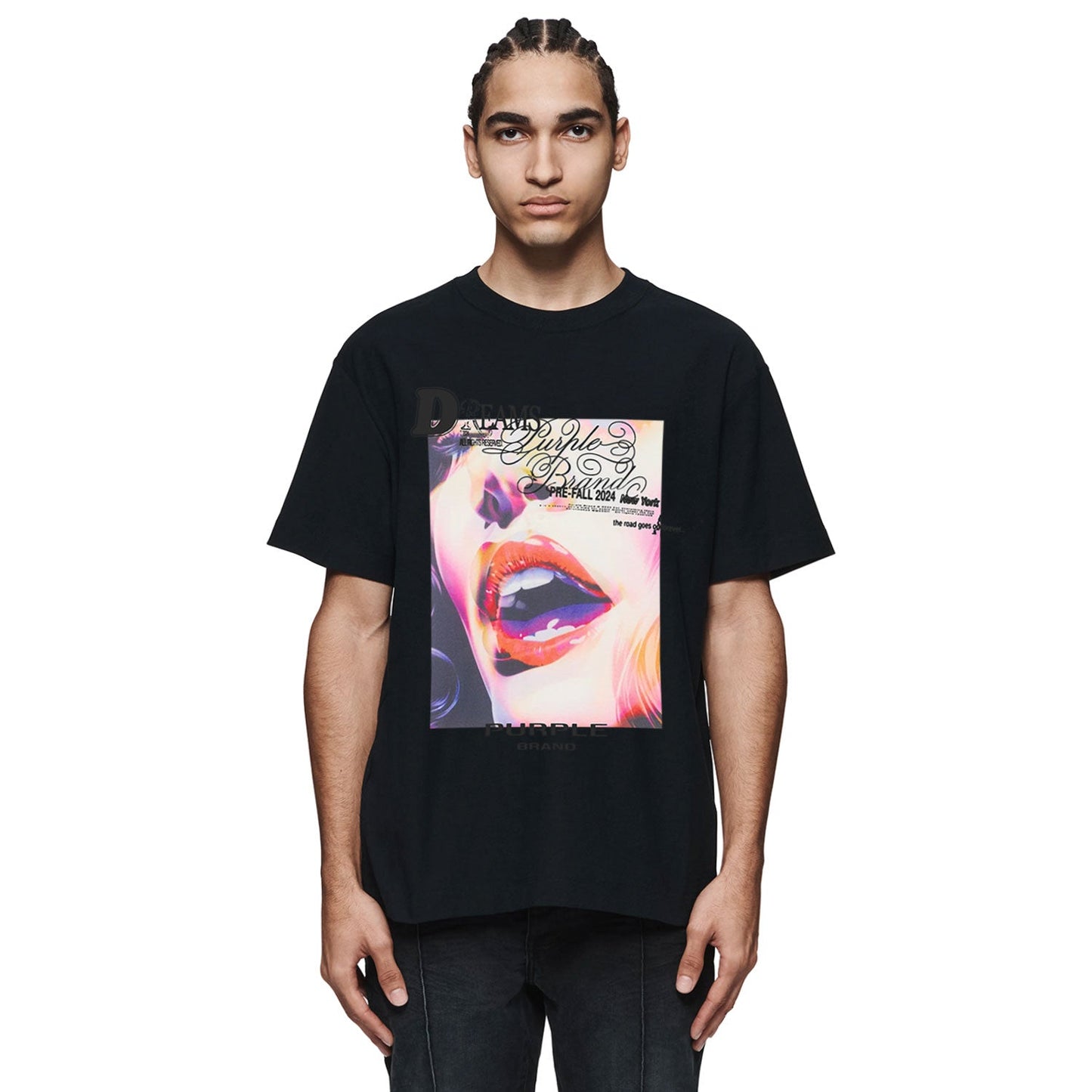 T-shirt violet 2024 PUR118#