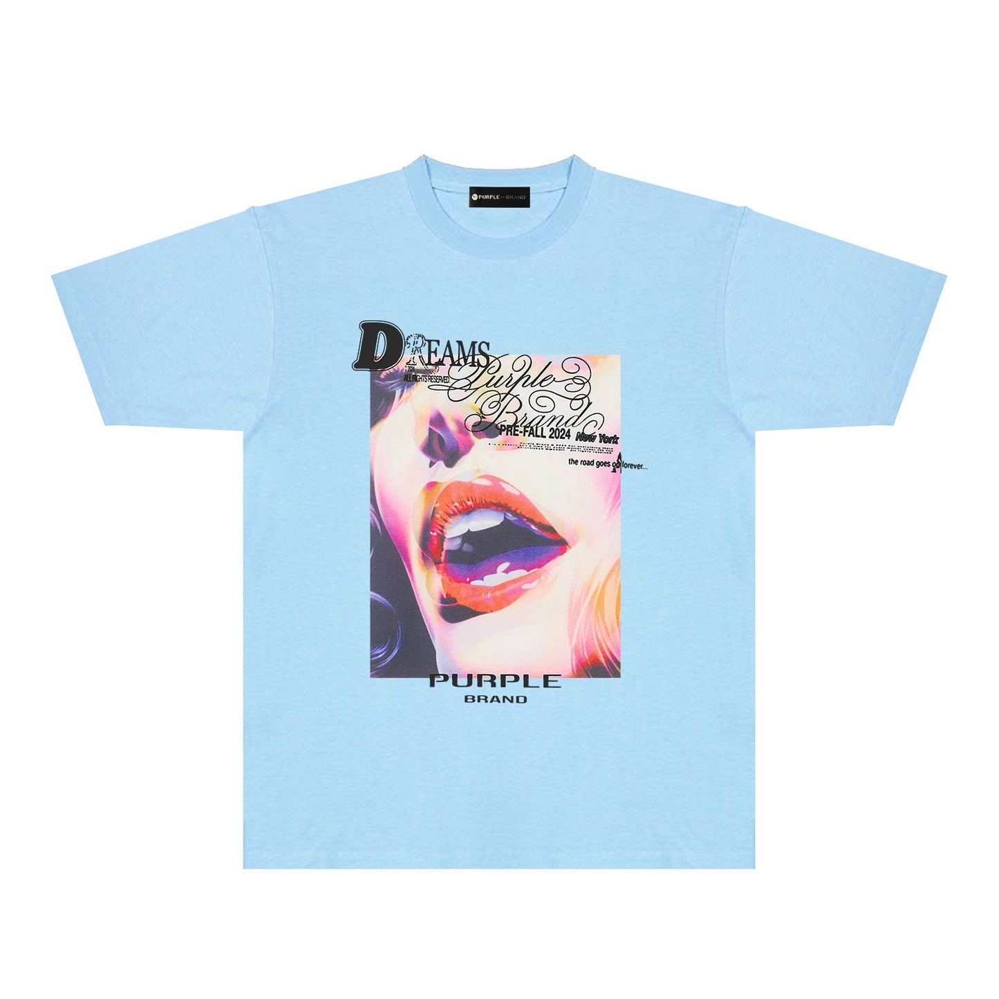 T-shirt violet 2024 PUR118#