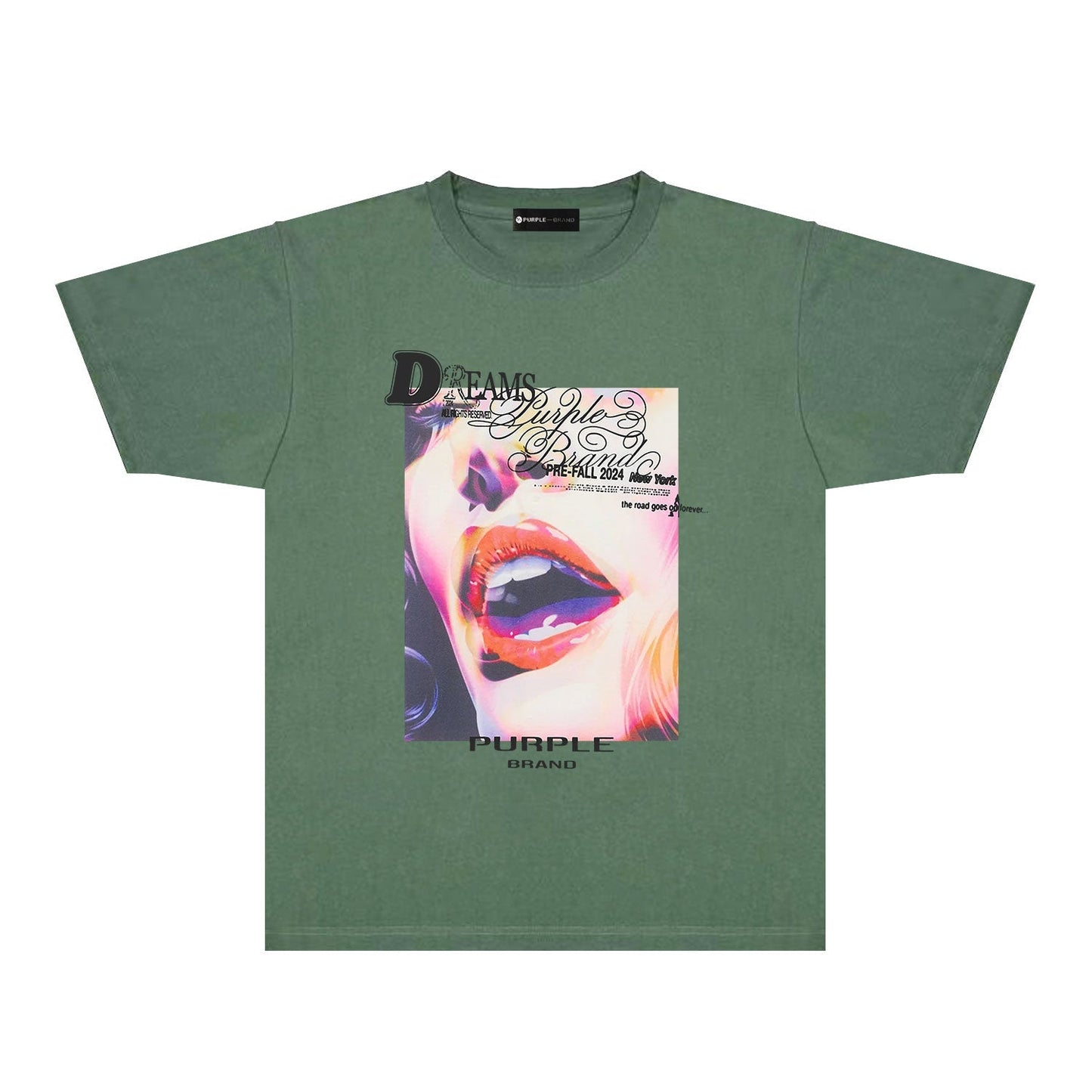 T-shirt violet 2024 PUR118#