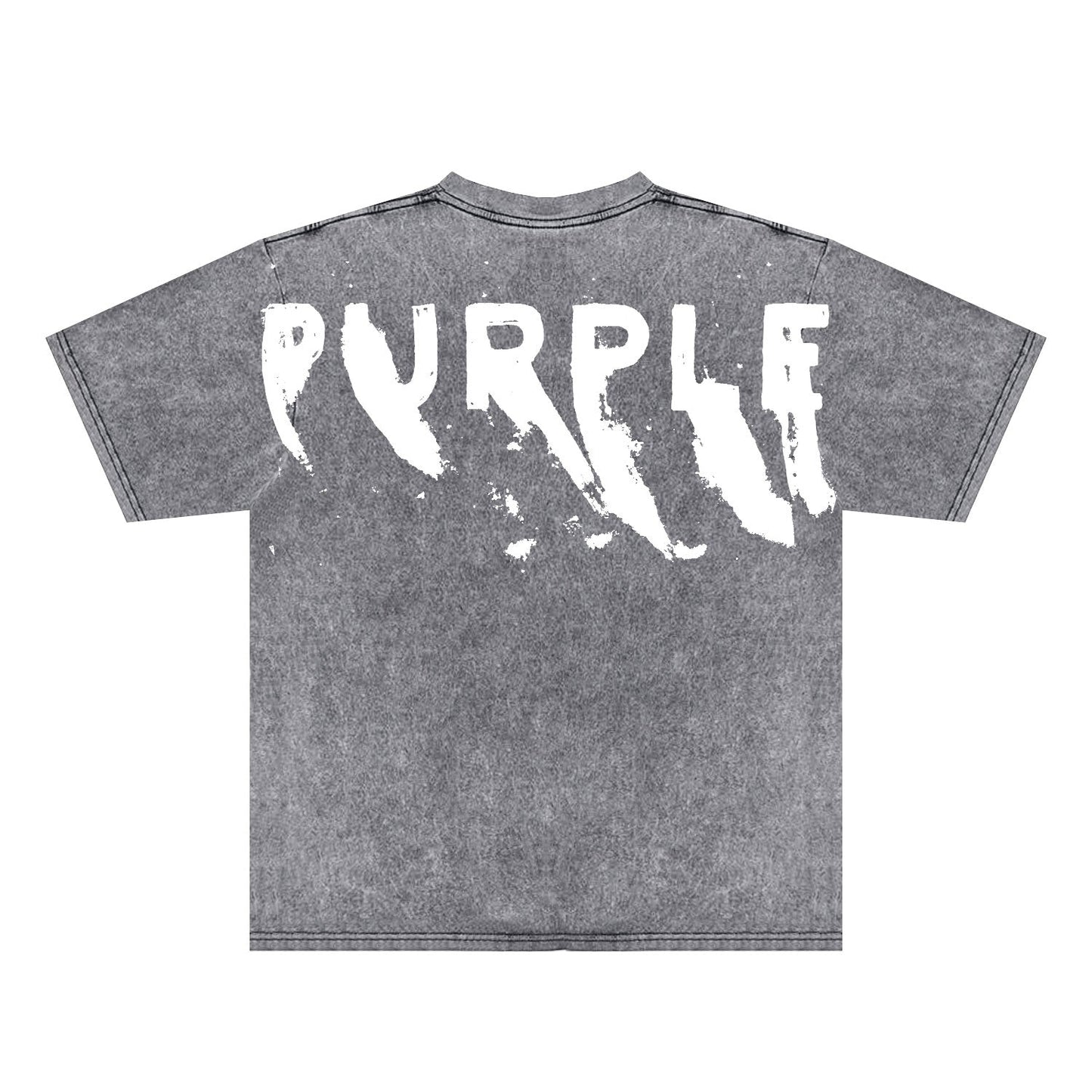 T-shirt violet « Make Old » 2024 PUR084#