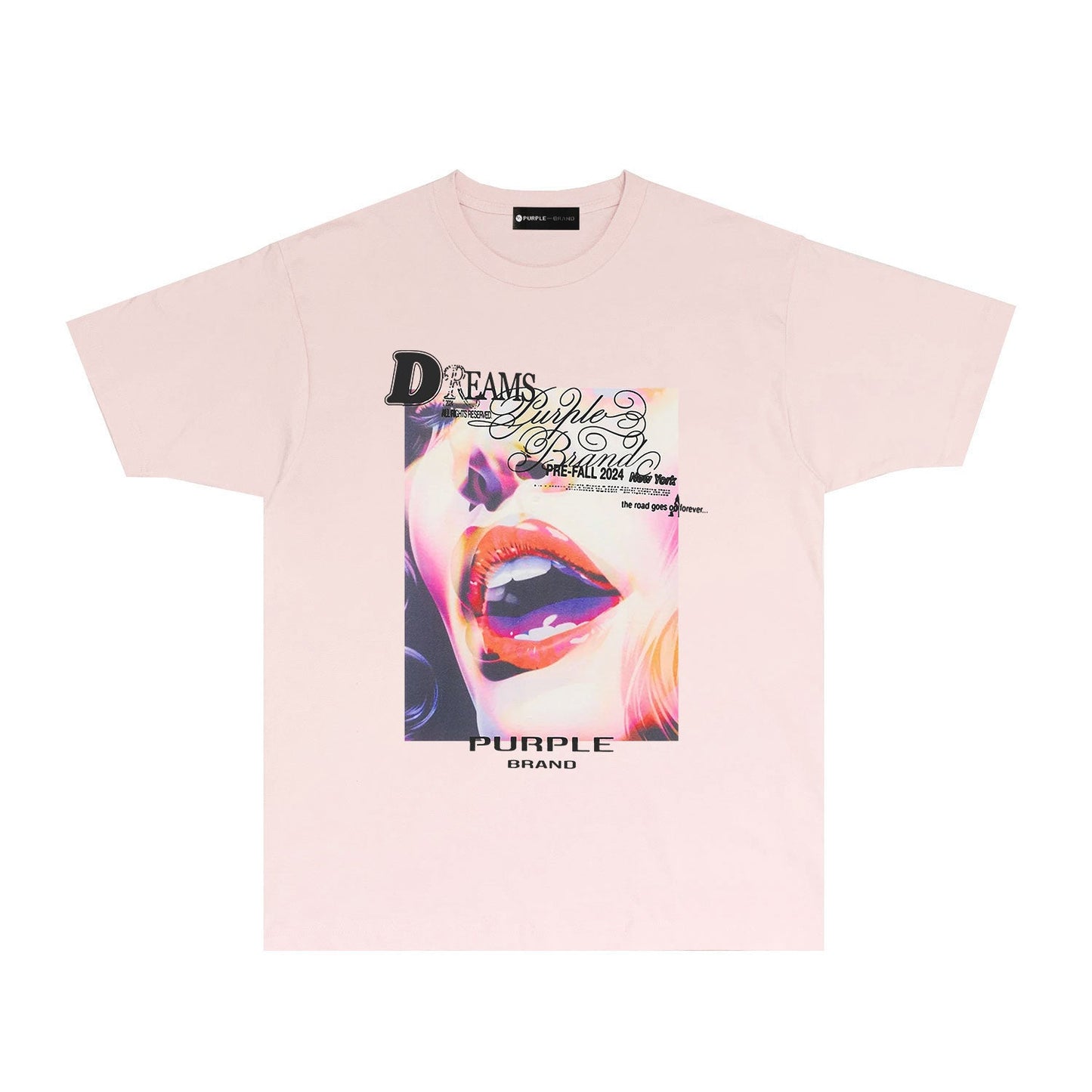 T-shirt violet 2024 PUR118#