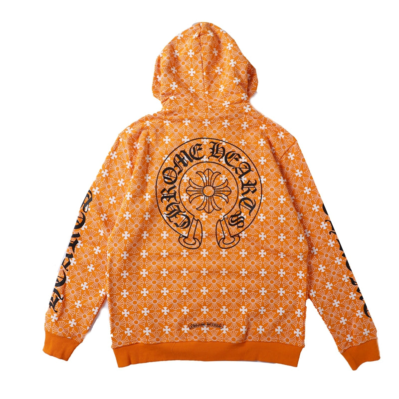 Sweat à capuche zippé Chrome Hearts 8650