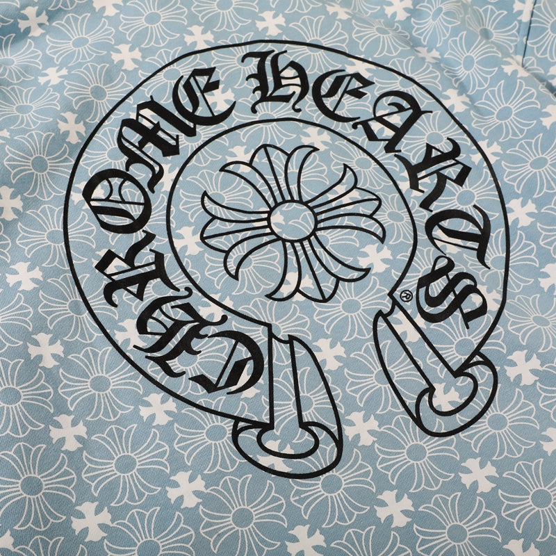 Sweat à capuche zippé Chrome Hearts 8650