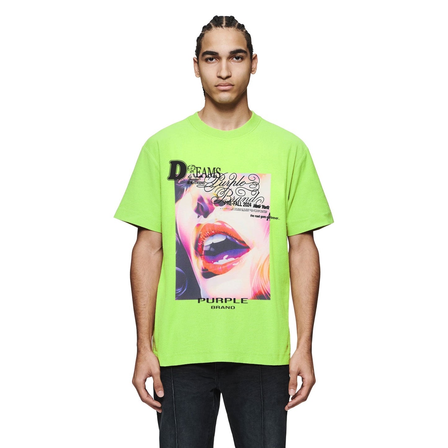 T-shirt violet 2024 PUR118#