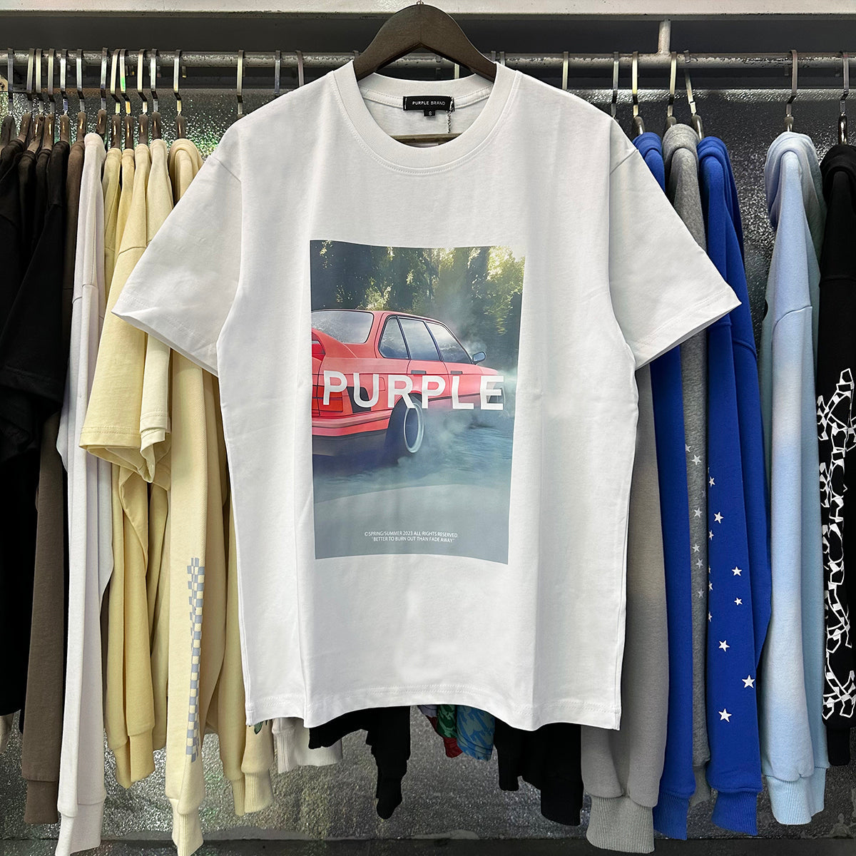 T-shirt violet 2024, nouveau modèle 3033