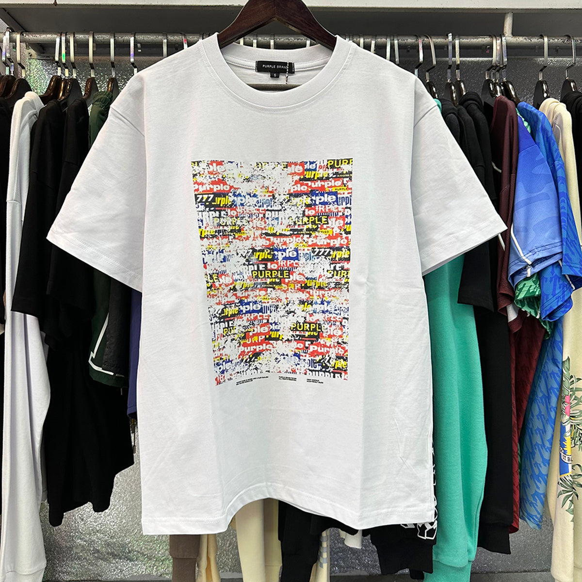 T-shirt violet 2024, nouveau modèle 3016