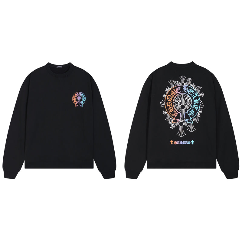 Chrome Hearts Herren Langarm T-Shirt Sweatshirt K2002