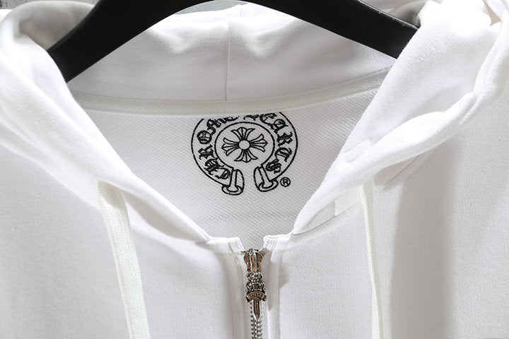 Chrome Hearts Kapuzenjacke mit Reißverschluss K5001