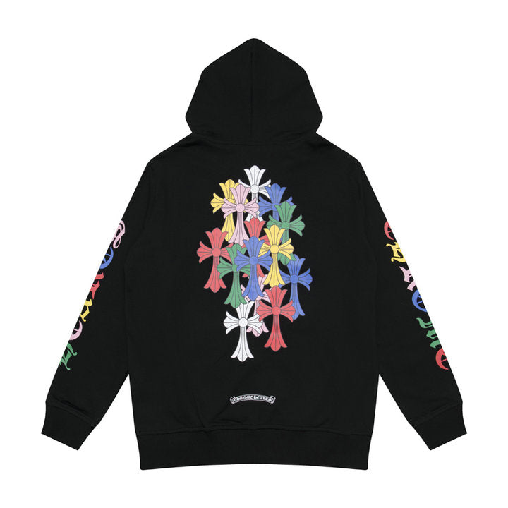 Sweat à capuche zippé Chrome Hearts K5010