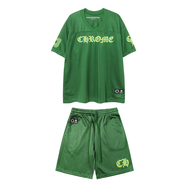 Maillot de stade en maille Chrome Hearts Matty Boy 9996