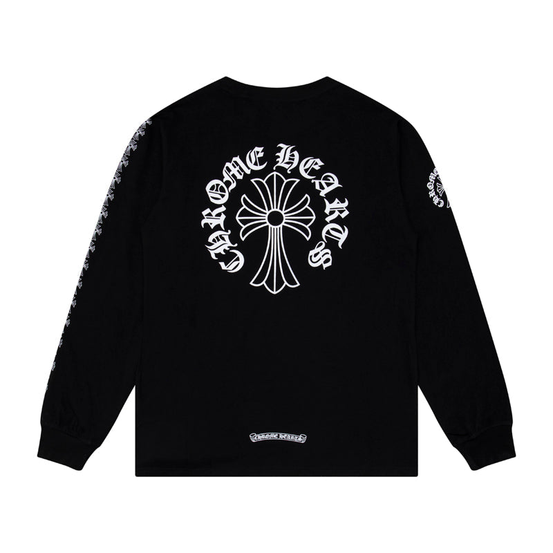 Chrome Hearts Herren Langarm T-Shirt Sweatshirt K9010