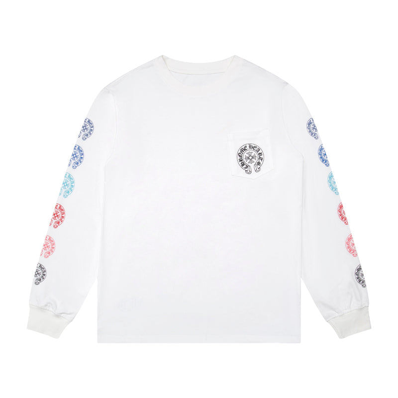 Chrome Hearts Herren Langarm T-Shirt Sweatshirt K8009