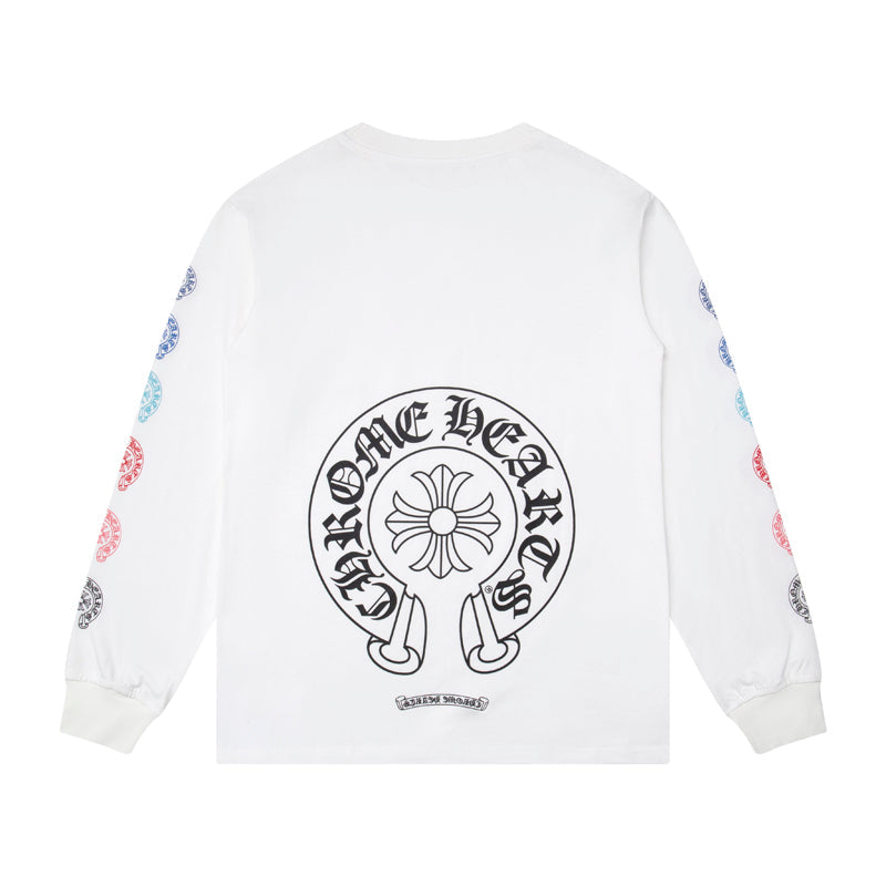 Chrome Hearts Herren Langarm T-Shirt Sweatshirt K8009