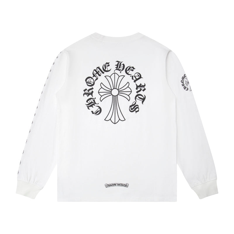 Chrome Hearts Herren Langarm T-Shirt Sweatshirt K9010