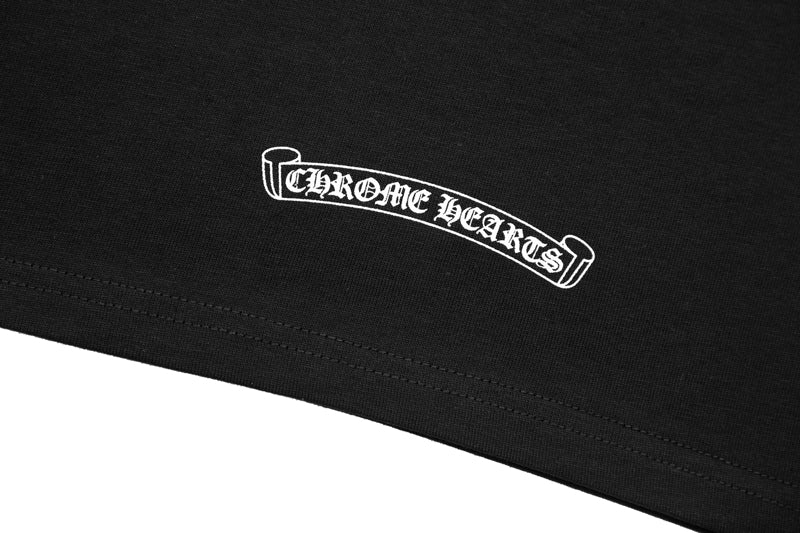 T-shirt avec poche et logo fer à cheval Chrome Hearts K6013