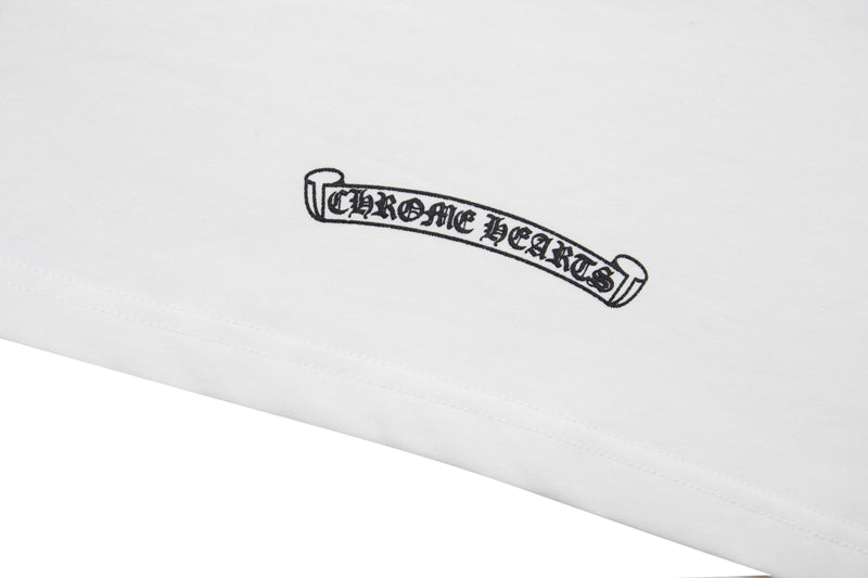 T-shirt avec poche et logo fer à cheval Chrome Hearts K6013