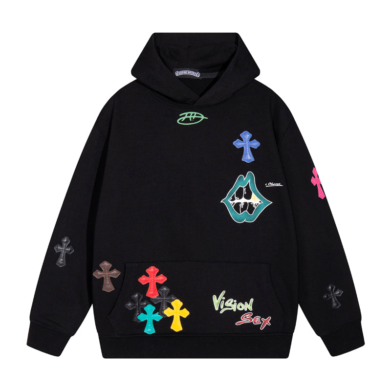 Sweat à capuche Chrome Hearts K7012