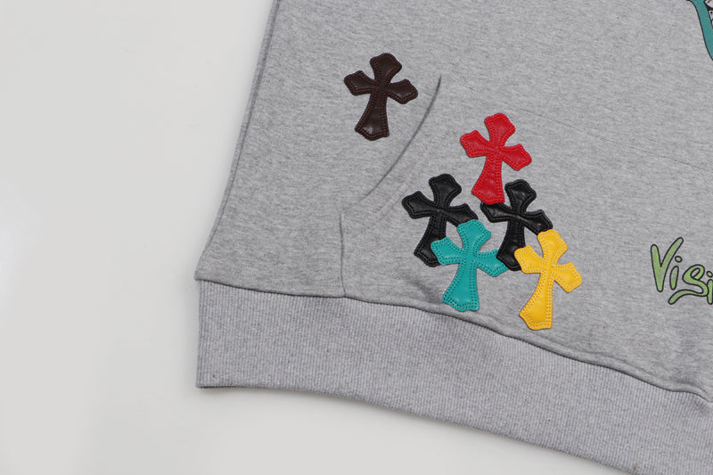 Sweat à capuche Chrome Hearts K7012