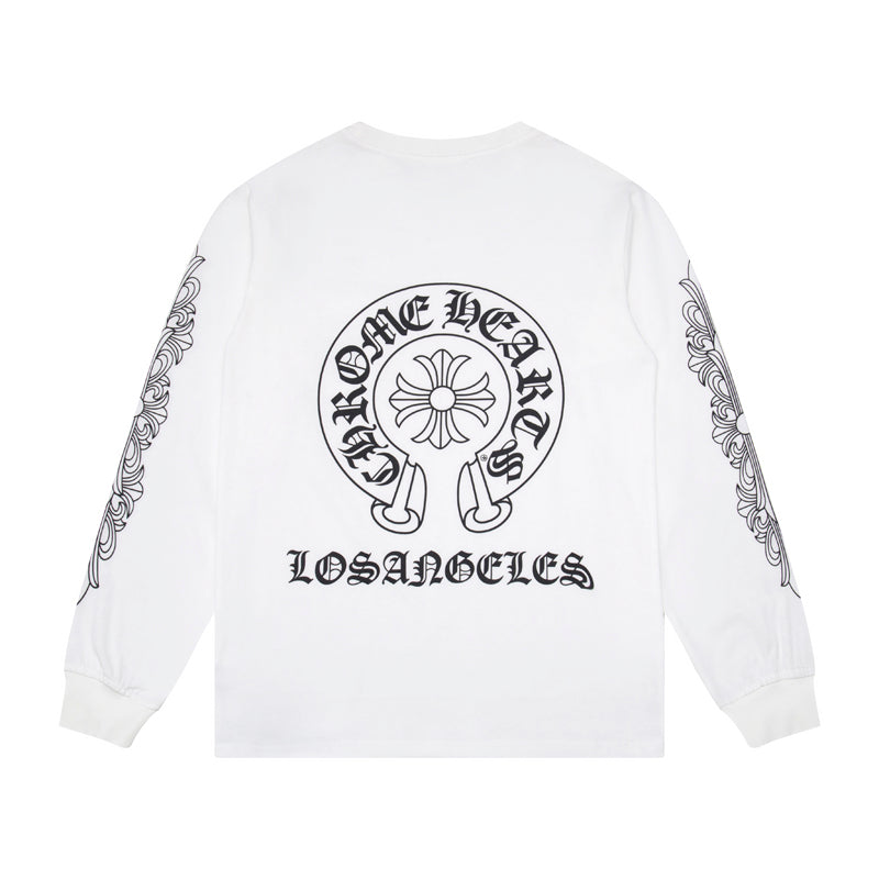 Sweat-shirt à manches longues Chrome Hearts pour homme K8008