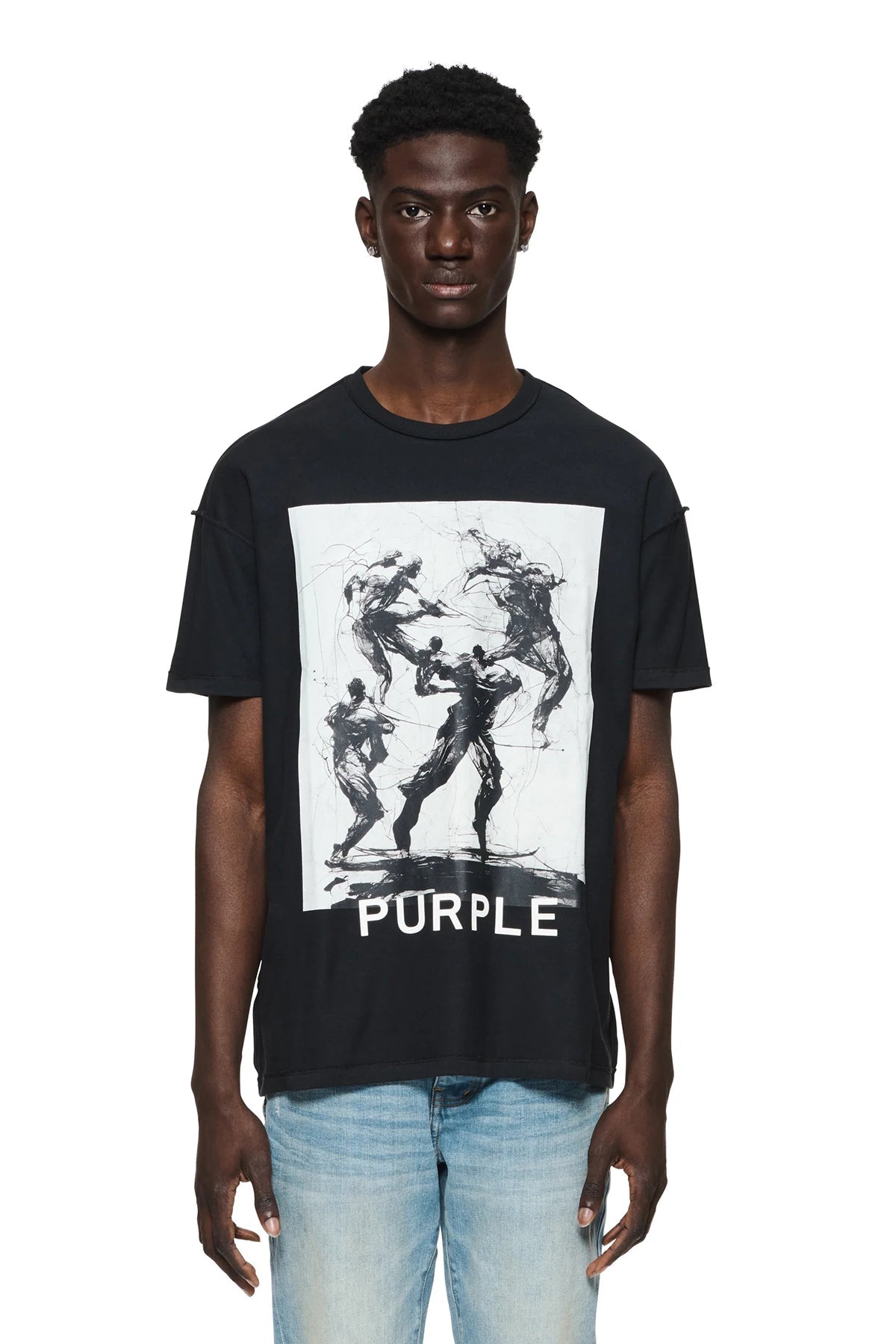 T-shirt violet 2024, nouveau modèle 3023