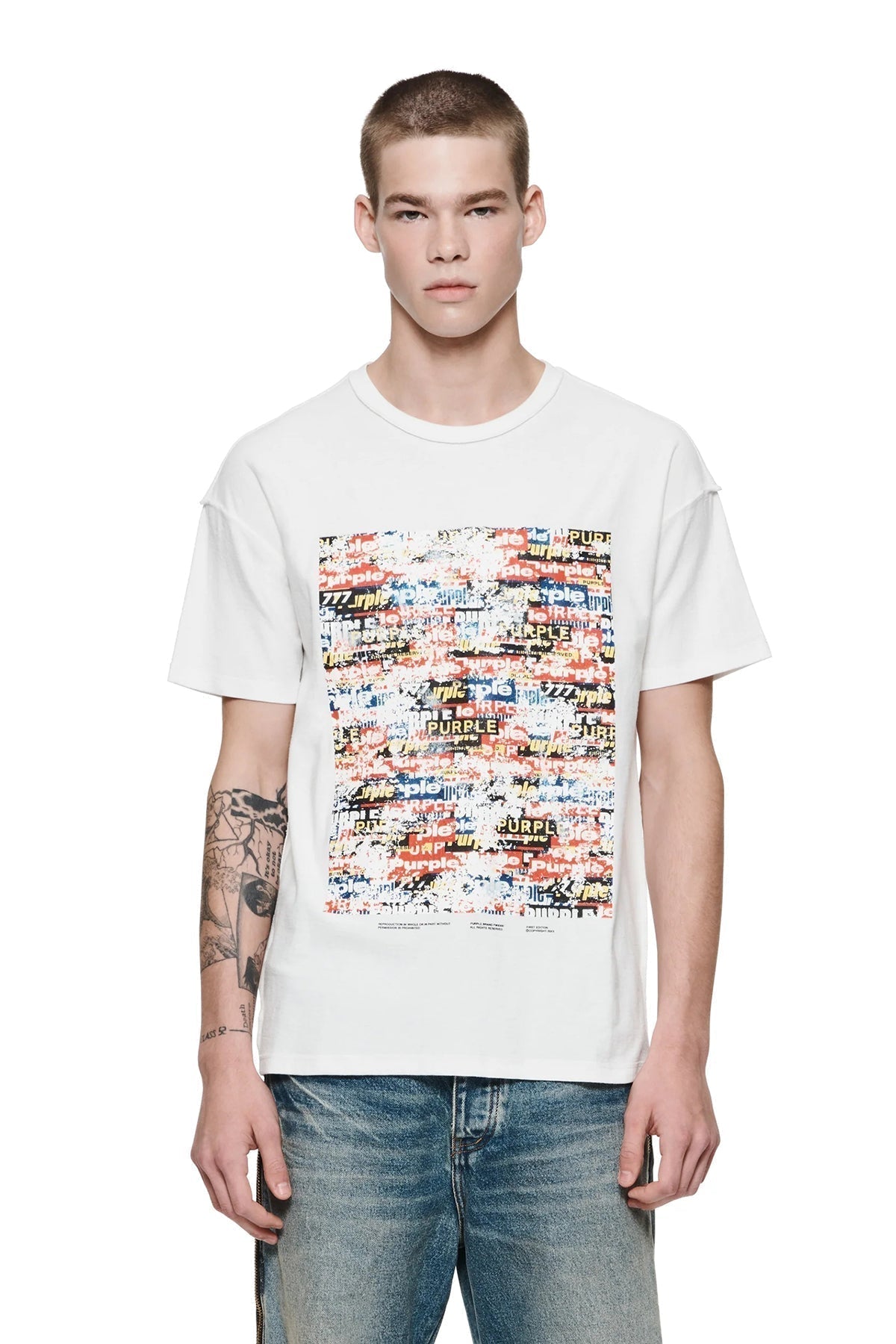 T-shirt violet 2024, nouveau modèle 3016