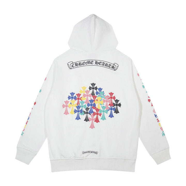 Chrome Hearts Kapuzenjacke mit Reißverschluss K5015