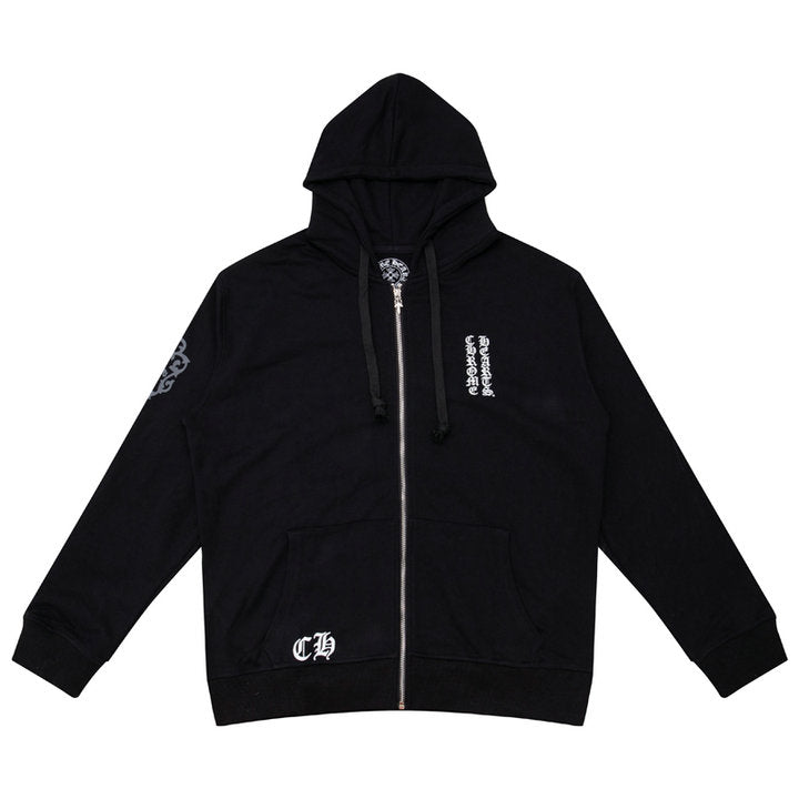Chrome Hearts Kapuzenjacke mit Reißverschluss K5006