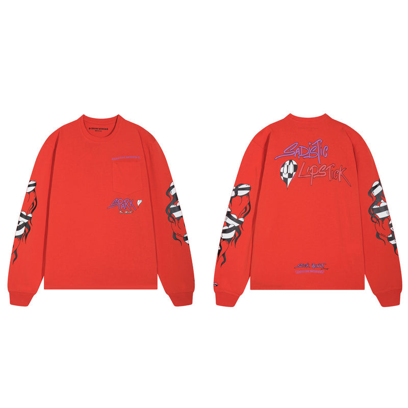 Sweat-shirt à manches longues Chrome Hearts pour homme K8013