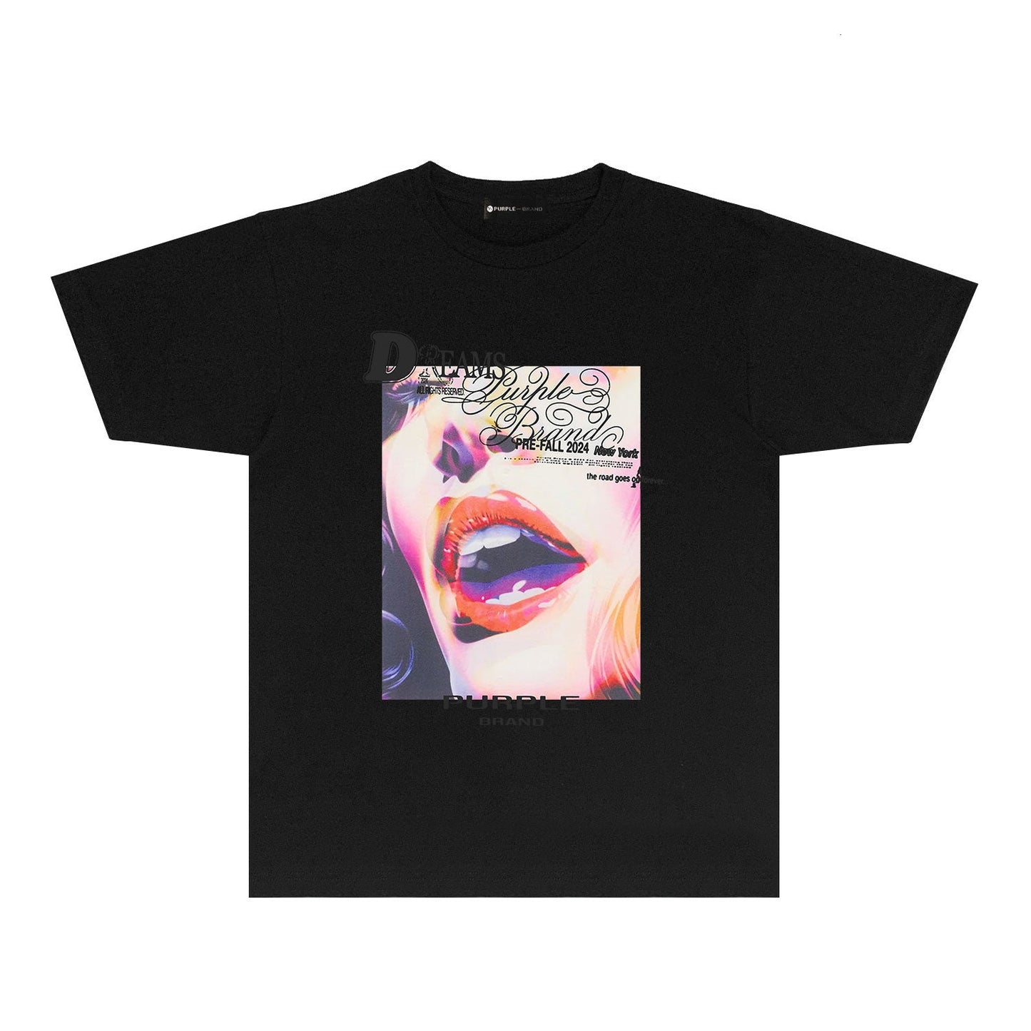 T-shirt violet 2024 PUR118#
