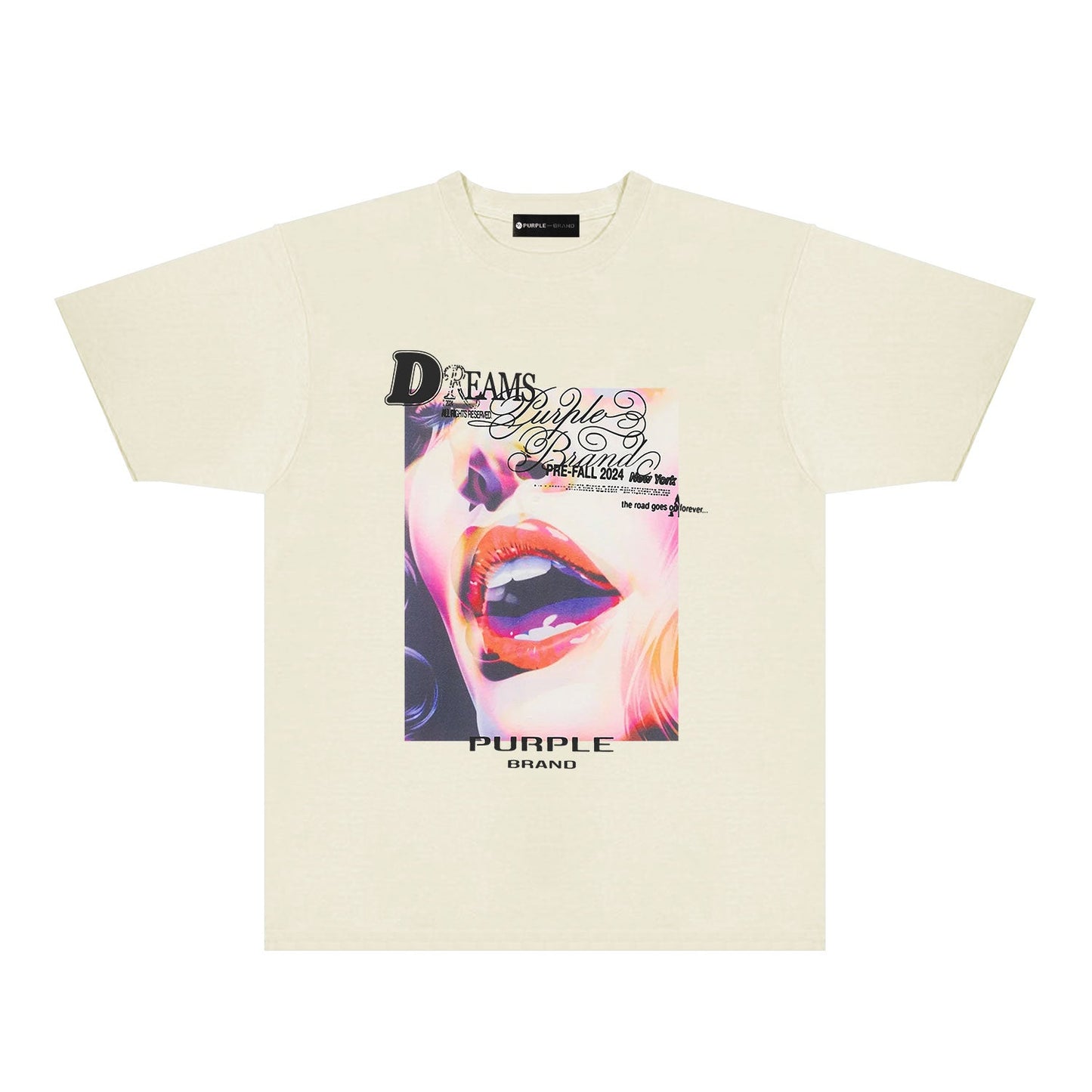 T-shirt violet 2024 PUR118#